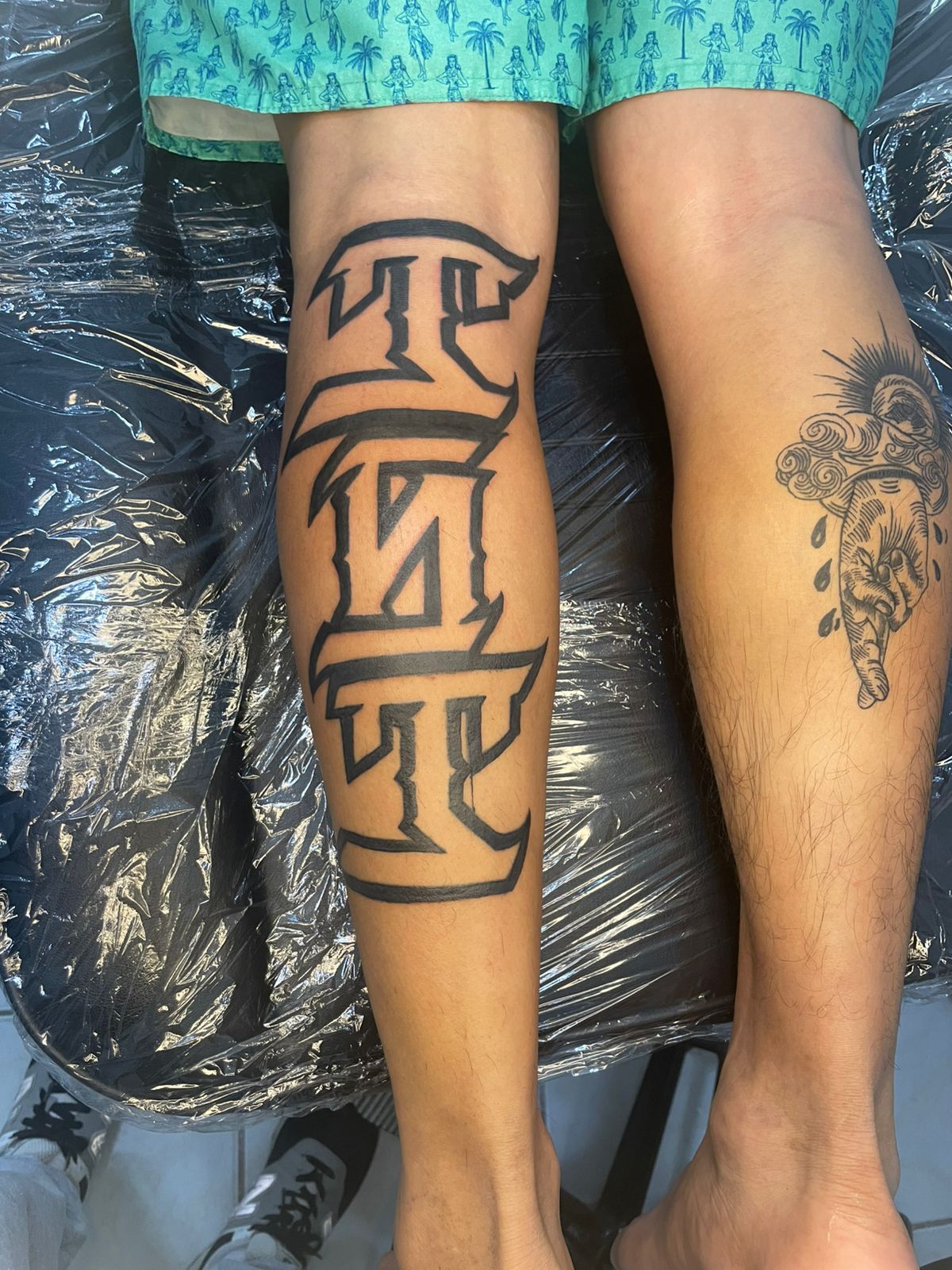 Tatuaje dragón en espalda